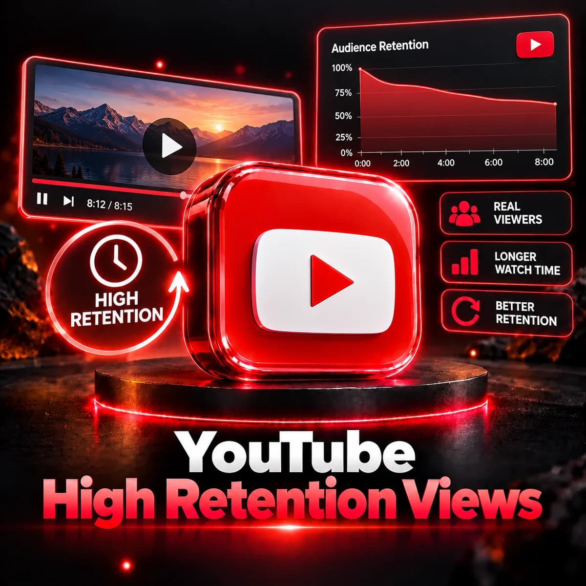 YouTube High Retention Views
